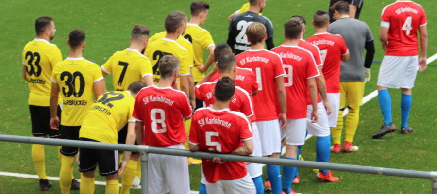 Ligaspiel gegen SV Karlsbrunn II
